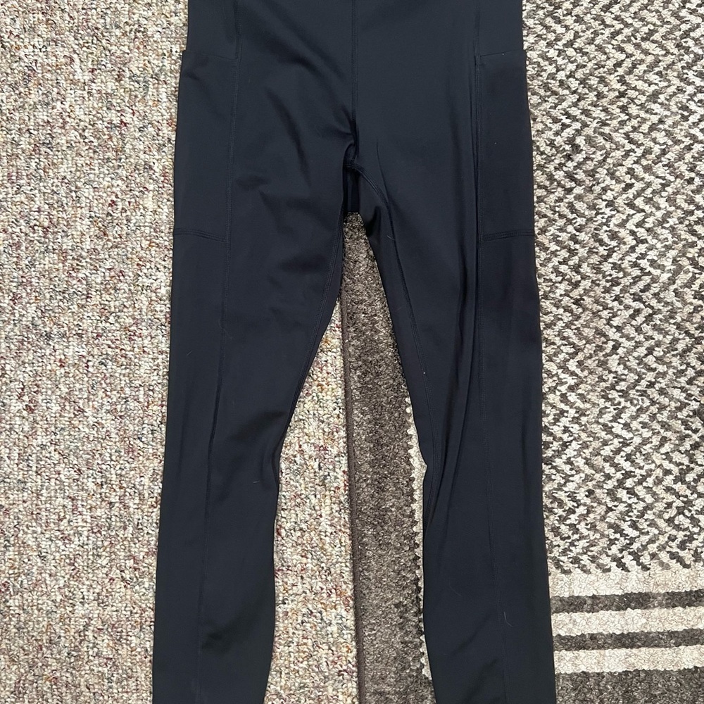 Black High-Waisted Leggings